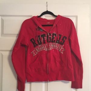 Super cute one of a kind Rutgers RU hoodie!